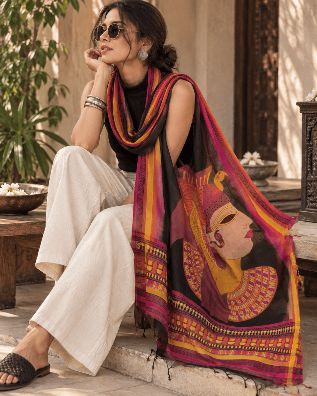 Tribal dupatta