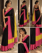 Color - Block Saree