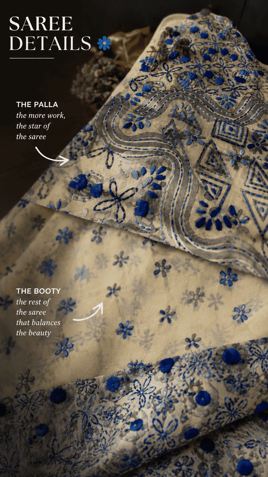 Phulkari Saree