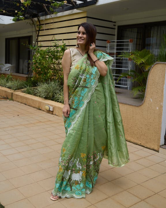 Pichwai Saree
