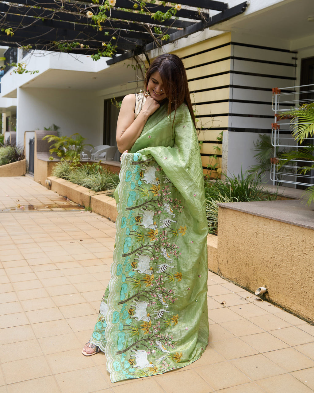 Pichwai Saree
