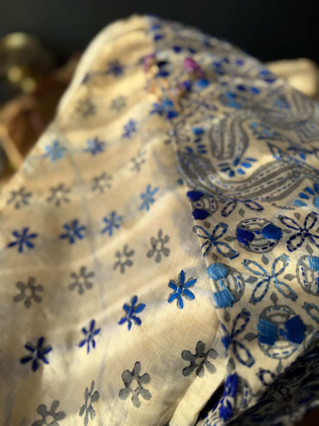 Phulkari Saree