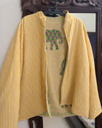 Handloom Jacket - Elephant