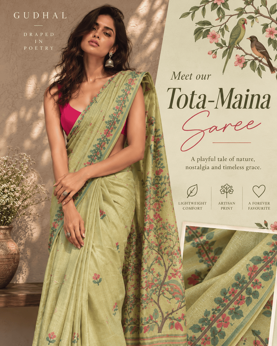 Tota-Maina saree