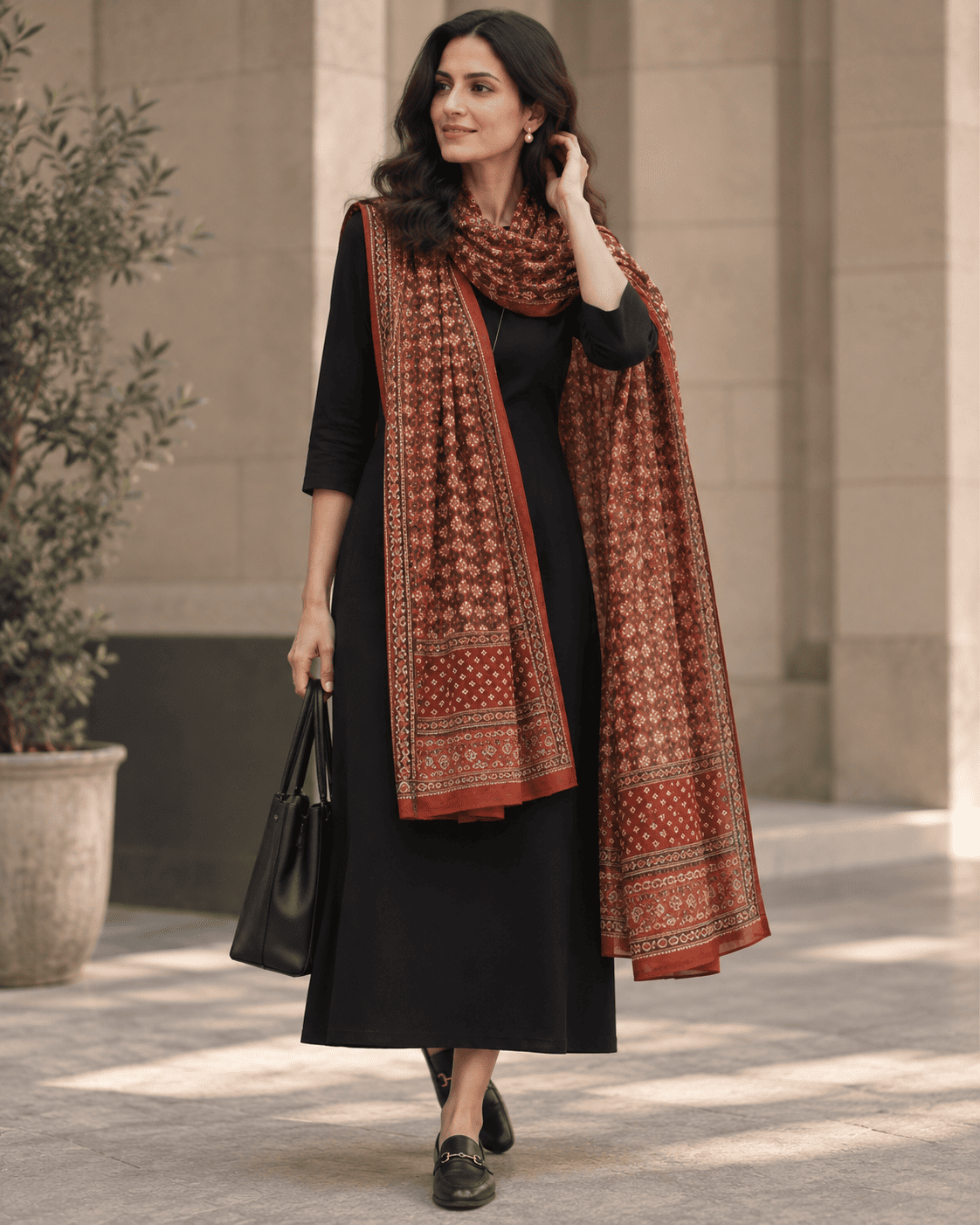 Chaapa dupatta