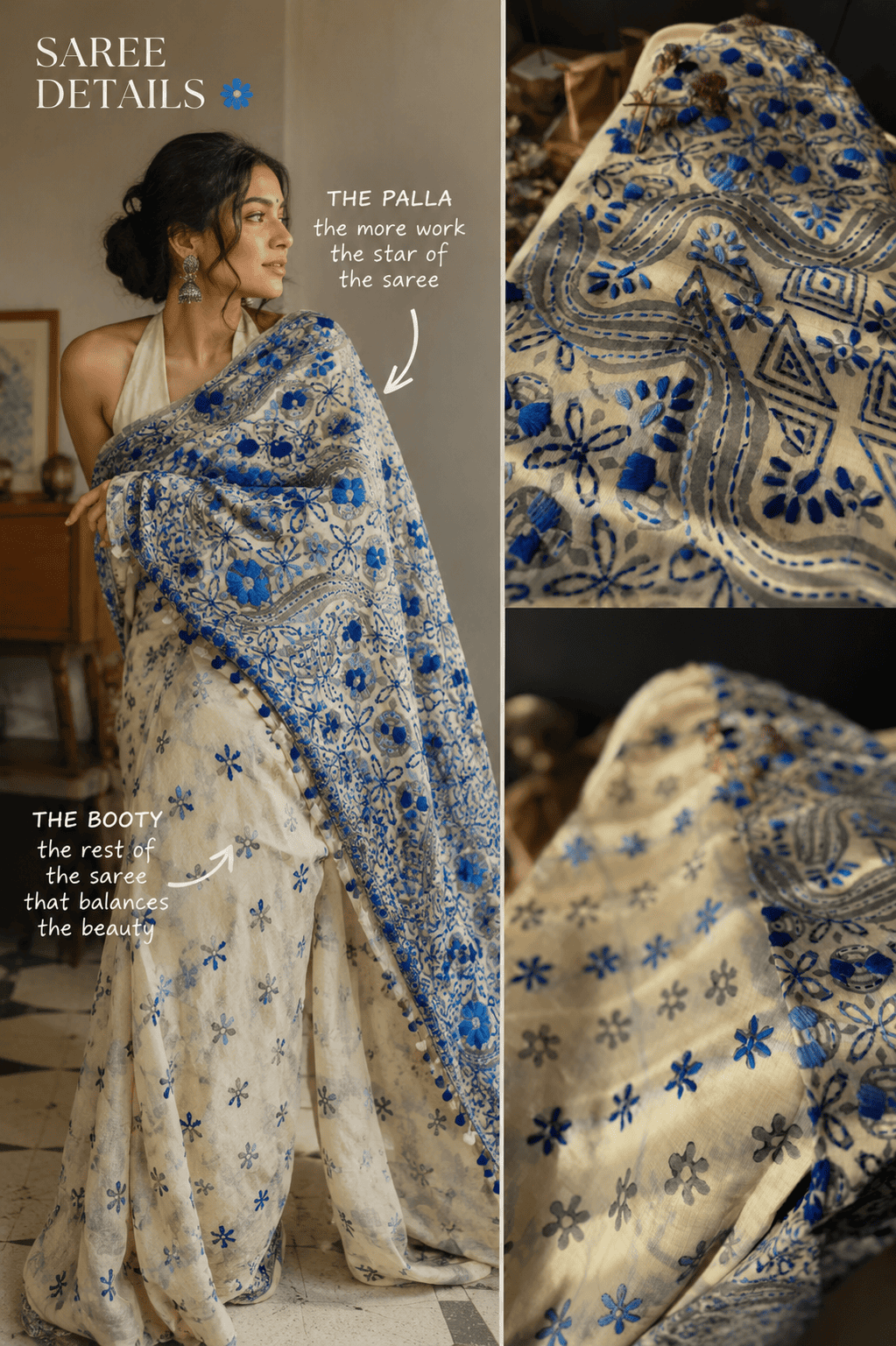 Phulkari Saree