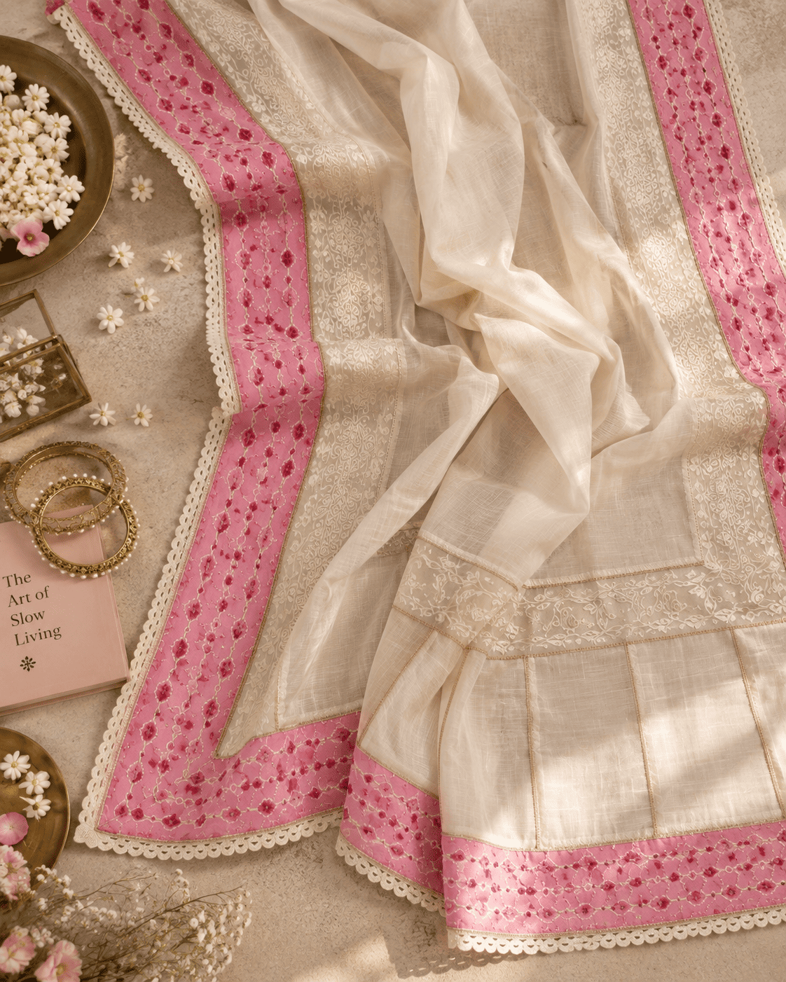 Rosé dupatta