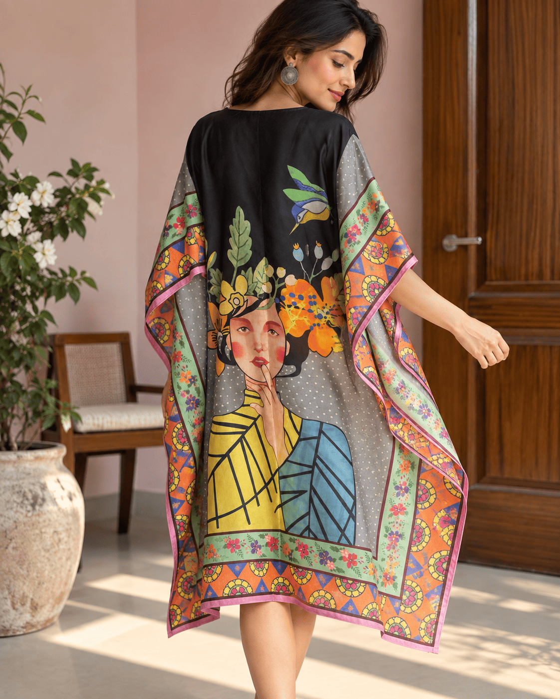 Doll Kaftan - Steel Grey