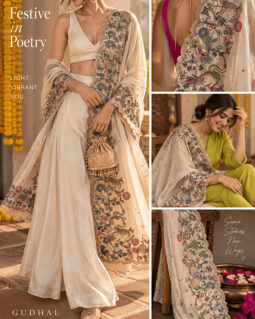Morni dupatta