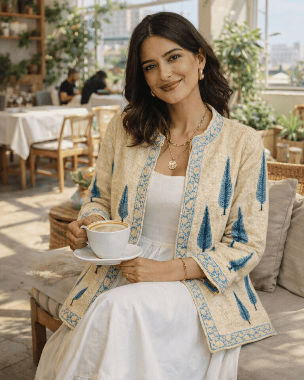 Handloom Jacket - Paisley