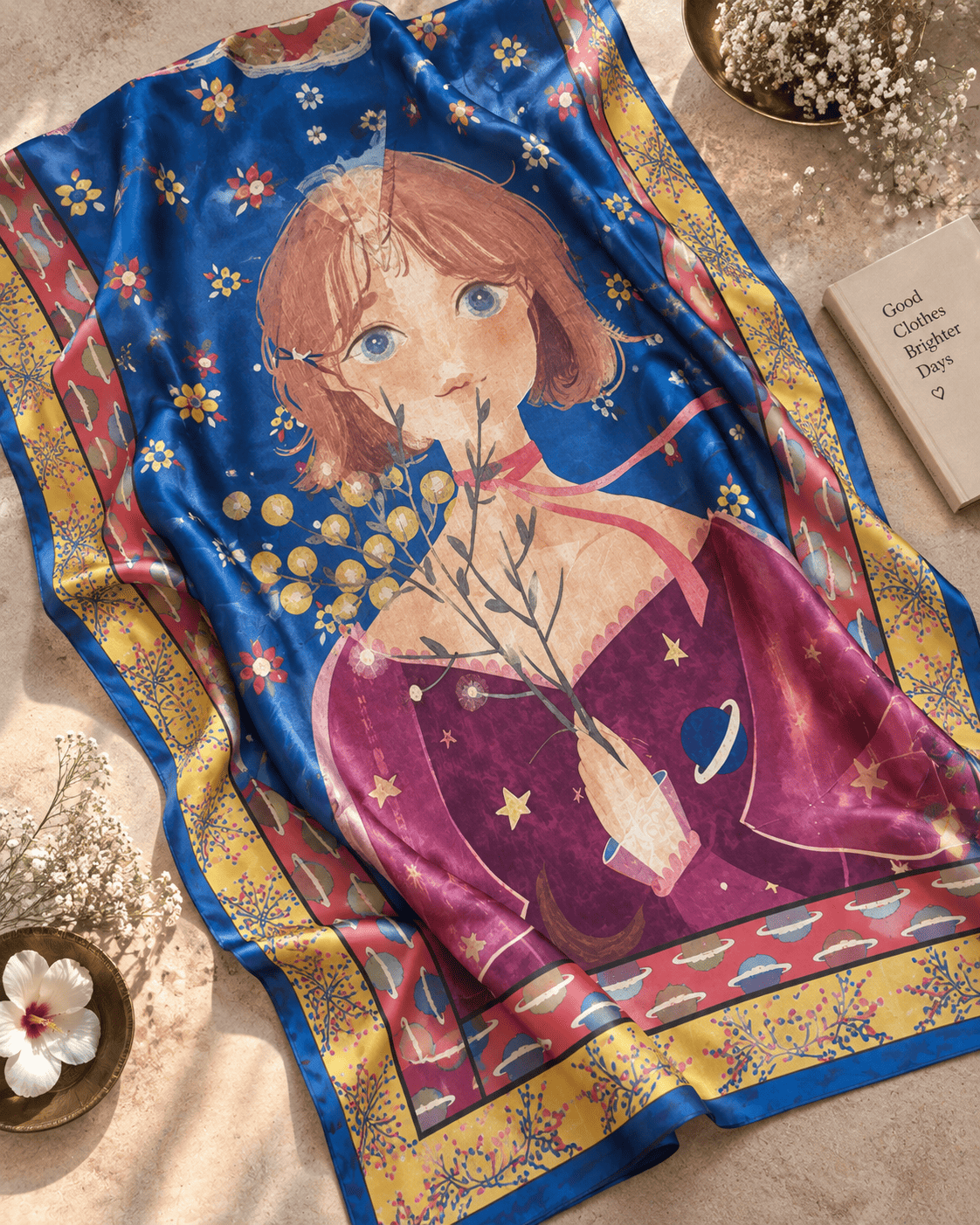 Doll Kaftan - Royal Blue