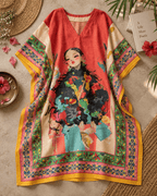 Doll Kaftan - Orange Bite