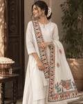 Chidiya Folk-Art dupatta