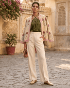 Handloom Jacket - Floral