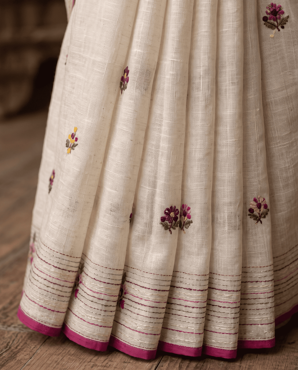 Phulkari Saree