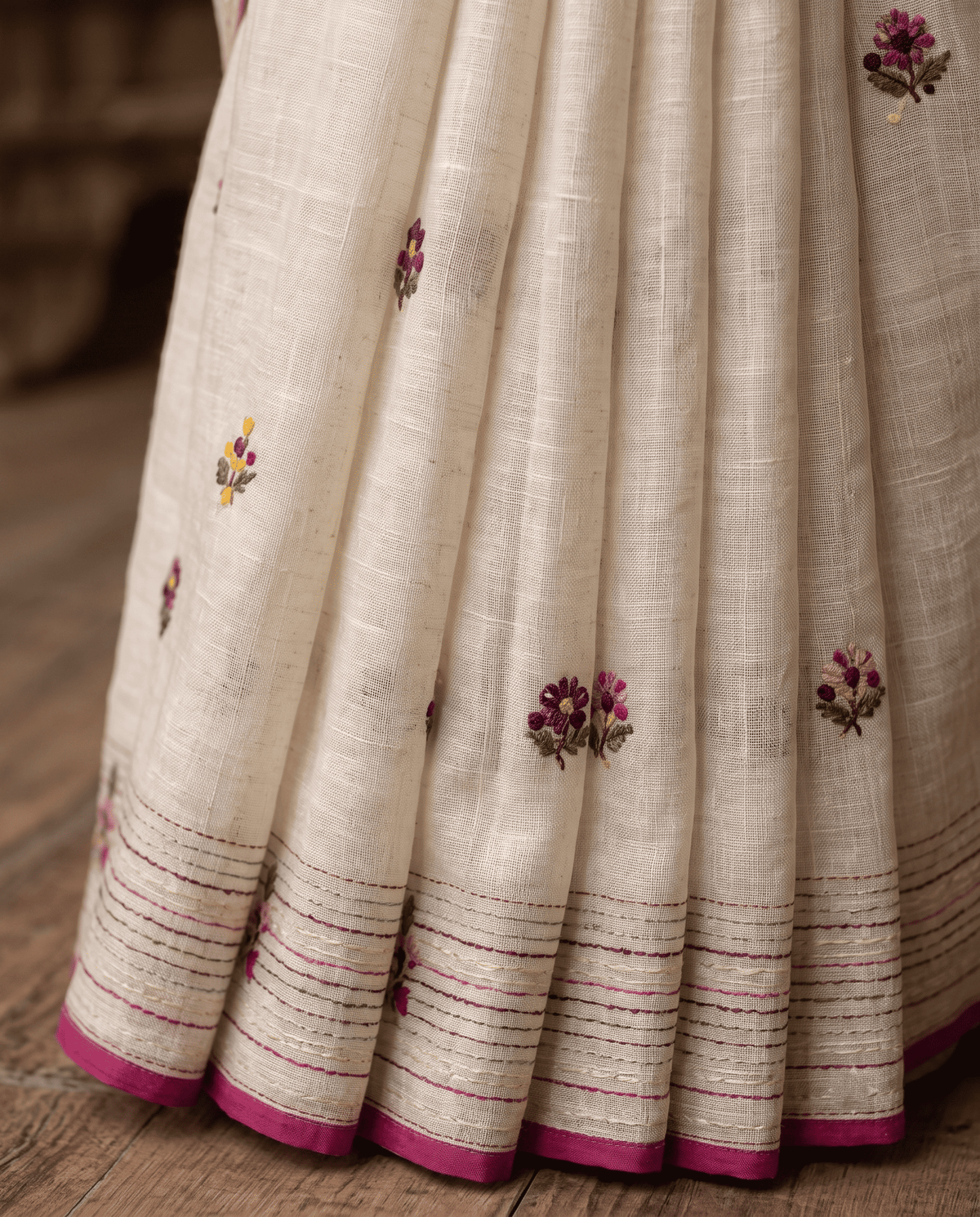 Phulkari Saree