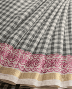 Graph & Gold saree