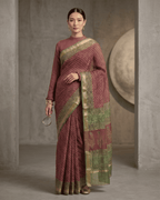 Kokum & Matcha saree
