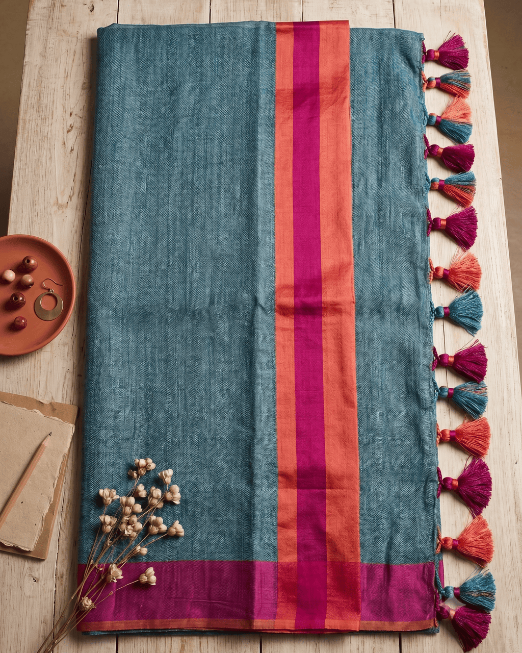 Color - Block Saree