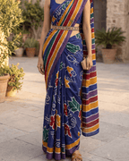Phool-Patti saree