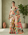 Geometric Saree