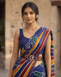 Phool-Patti saree