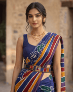 Phool-Patti saree