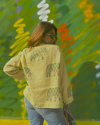Handloom Jacket - Elephant