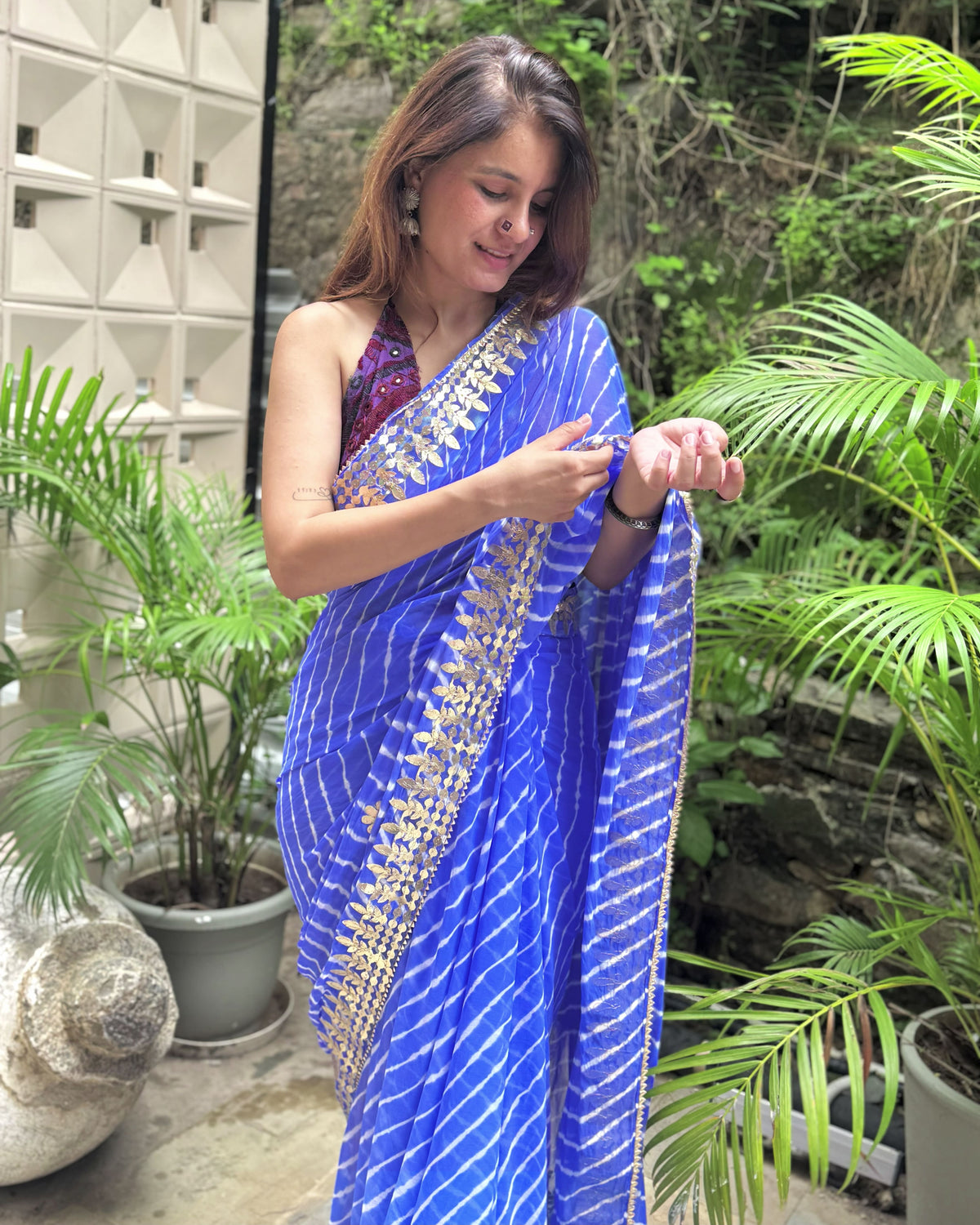 Neel & Noor Saree