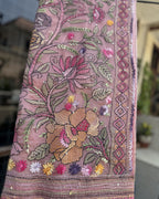 Still Meera Saree - Rose Gold