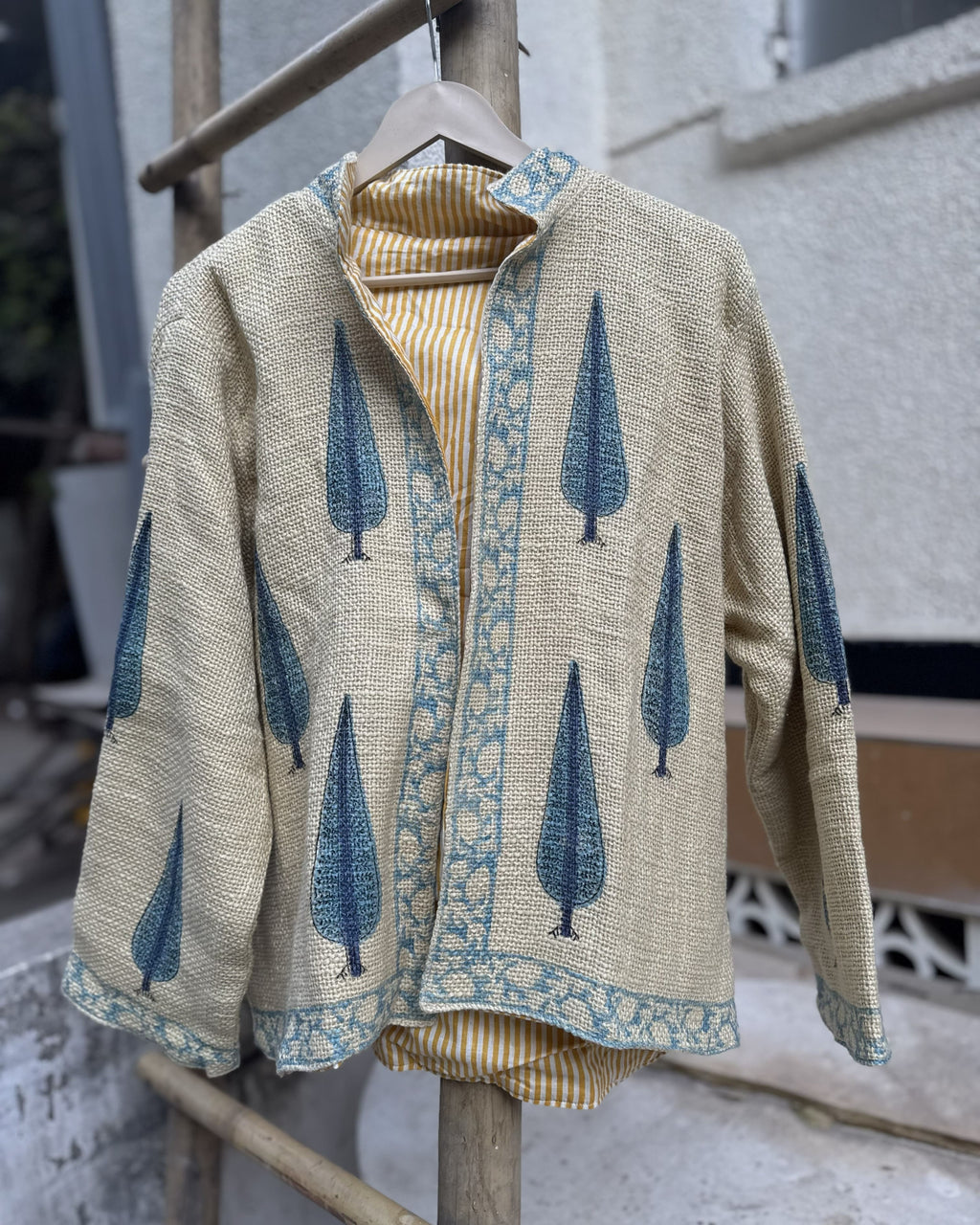 Handloom Jacket - Paisley