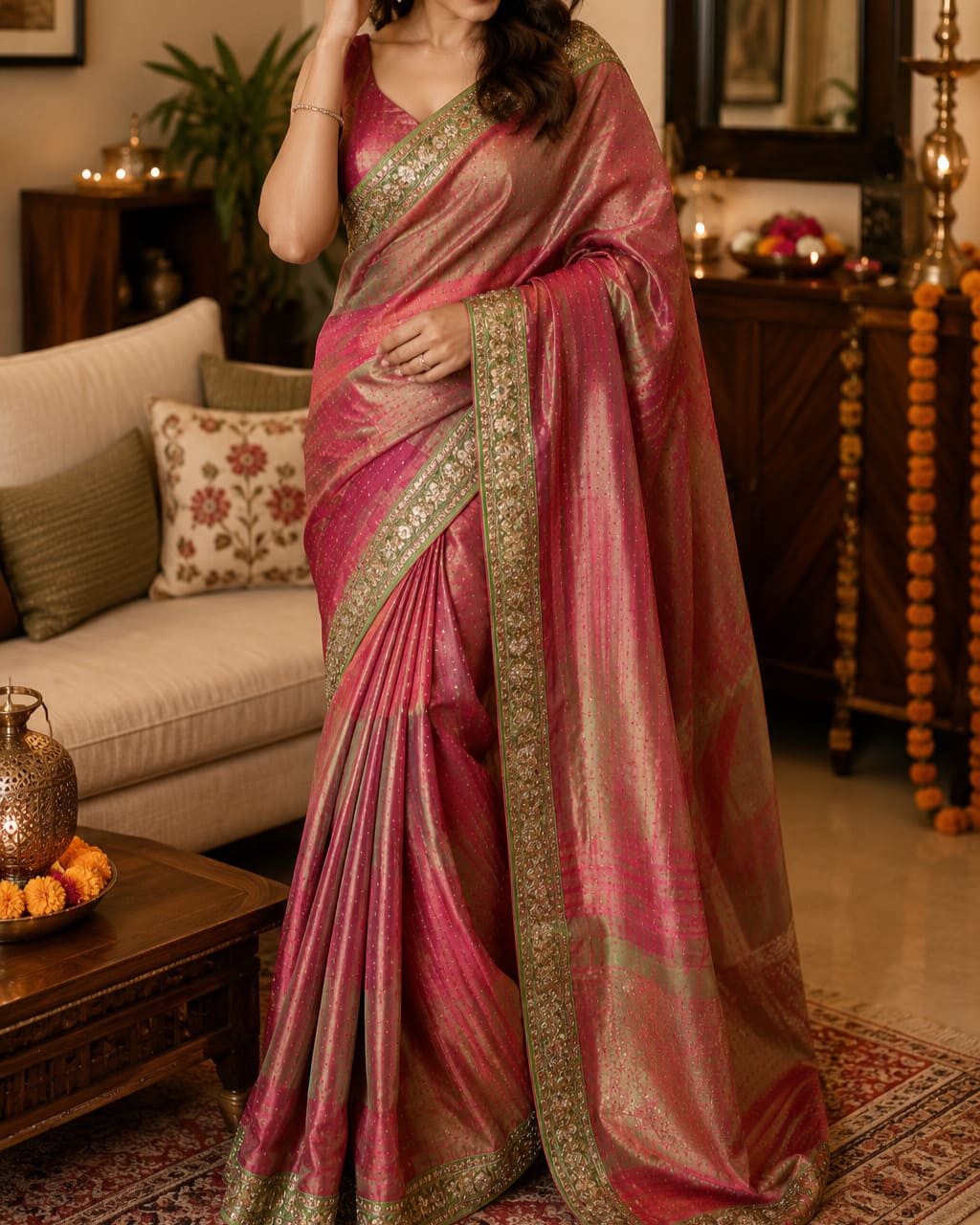 Gulnaar saree