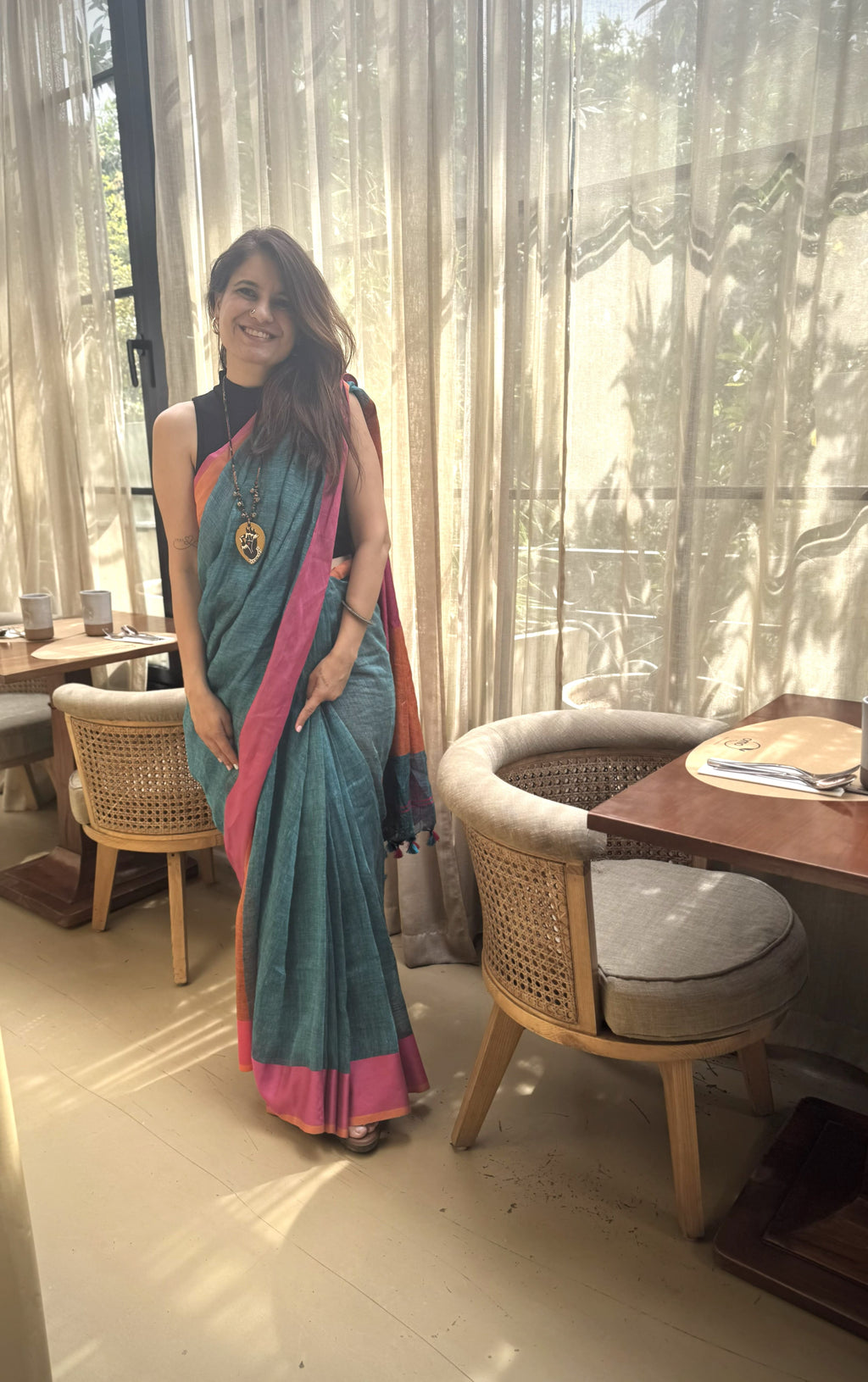 Color - Block Saree