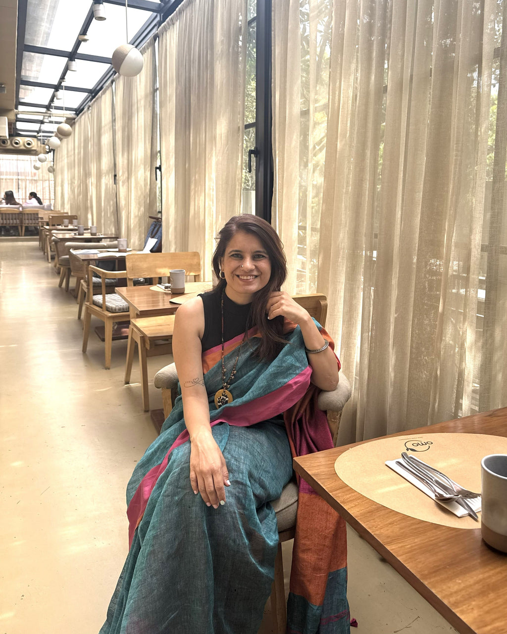 Color - Block Saree
