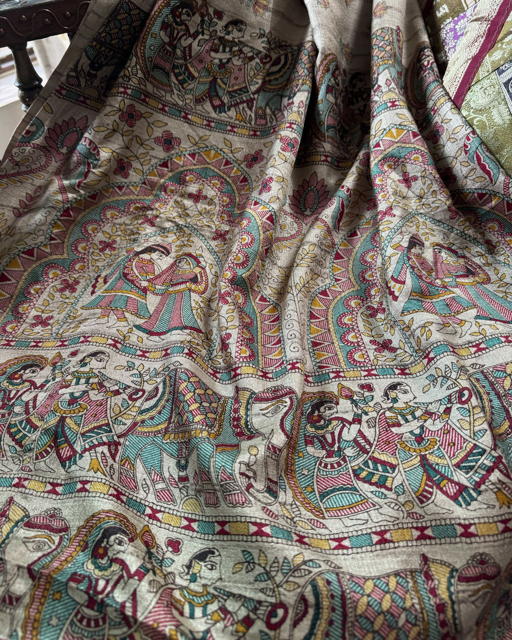 Gatha Madhubani saree