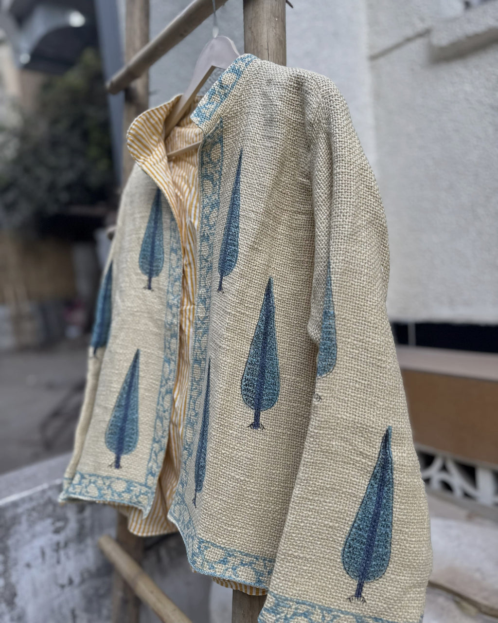Handloom Jacket - Paisley